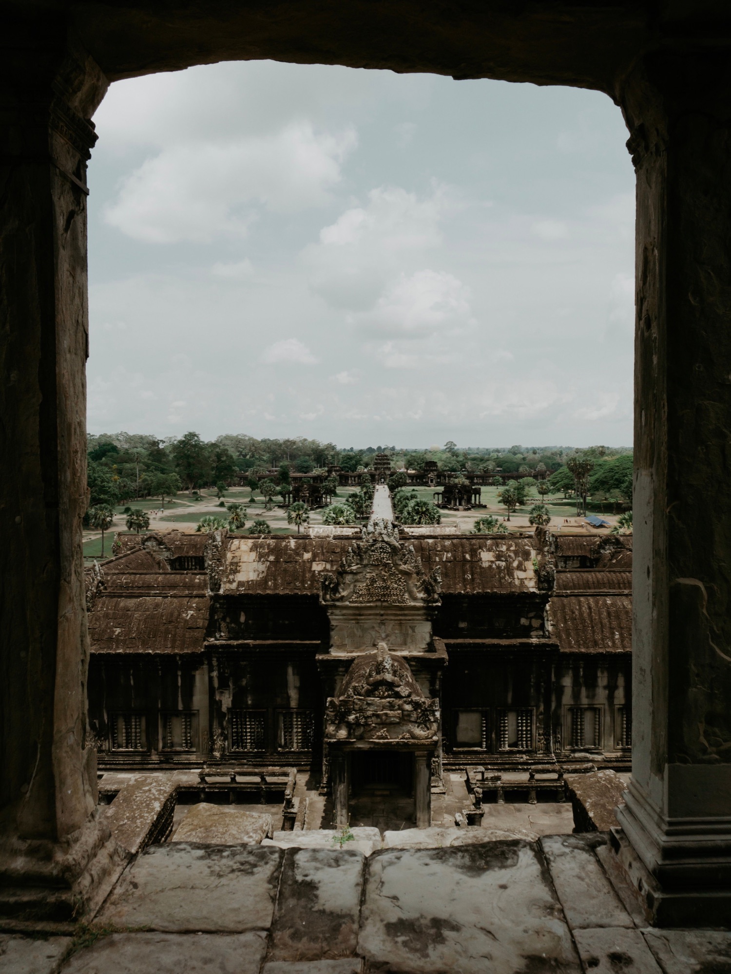 Temples d’Angkor au coucher du soleil, Siem Reap