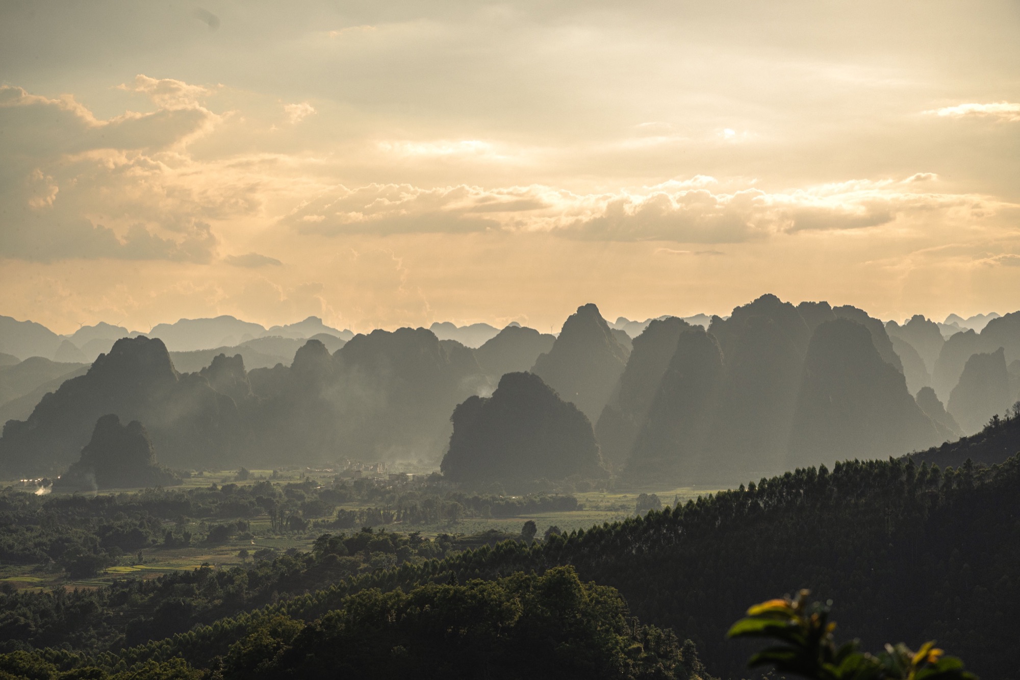 Montagnes karstiques du Laos