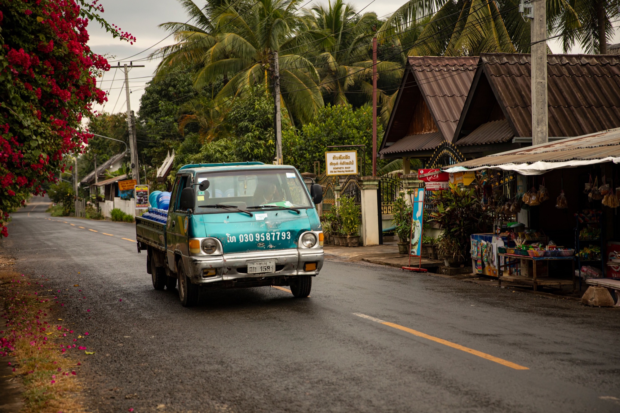 Route de montagne entre Nong Khiaw et Luang Prabang