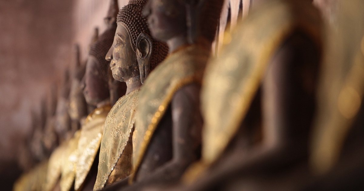 Statue de Bouddha au Laos